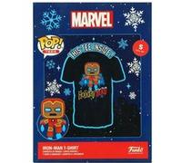 Boxed Tee - Marvel Holiday - Gb Iron Man- S G