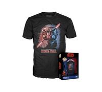 Funko Boxed Tee: Star Wars EP1 - Darth Maul - Medium - Star Wars EP1 The Phantom Menace Anniversary - T-Shirt - Vêtements - Idée de à Manches Courtes pour Les Adultes Les Hommes
