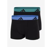 Boxer adidas Trunk Active Flex noir vert bleu (2 unités) - S