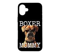 Boxer Allemand Maman Chiens Mom Fête des Mères Boxer Mommy Coque pour iPhone 16 Plus