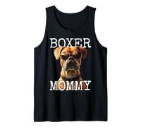 Boxer Allemand Maman Chiens Mom Fête des Mères Boxer Mommy Débardeur