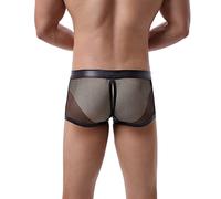Boxer Bambou Homme, sous-VêTements Homme Mode Culottes Briefs Confortables Respirants pour Un Style Audacieux Et Un Soutien Quotidien