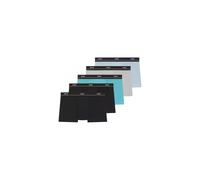 Boxer BOSS Essential noir pur bleu gris (5 unités) - S