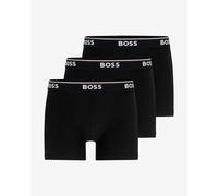Boxer BOSS Power Logo Cotton noir (3 unités) - XS