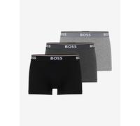 BOSS Trunk 3P Power Caleçon Boxeur, Open Grey61, XS Homme