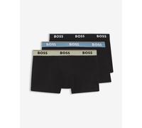 Boxer BOSS Trunk Power noir beige bleu (3 unités) - XS