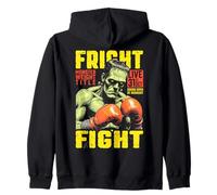 Boxer Boxing Frankenstein Fight Fight Halloween Pugilism Sweat à Capuche
