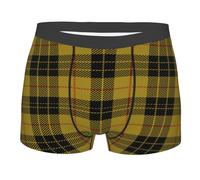 Boxer Briefs Extensible Caleçons Plaid Écossais en Tartan du Clan Macleod Ample Boxer Homme pour Hommes Été XXL
