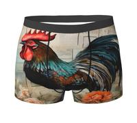 Boxer Briefs Lignes À Pois Dorés Trunk M