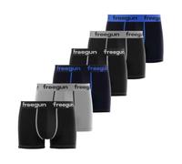 Boxer Caleçon Enfant Coton, Lot de 6, Noir P3 (10/12 Ans)