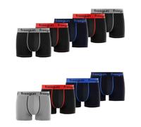 Boxer Caleçon Enfant Coton, Lot de 9, Noir E3 (6/8 Ans)