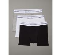Boxer Calvin Klein Icon Coton Stretch noir blanc gris 3 unités - S