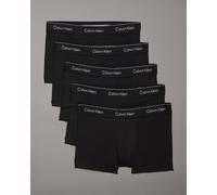 Boxer Calvin Klein Icon Coton Stretch noir pur blanc 5 unités - S