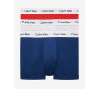 Boxer Calvin Klein Low bleu blanc rouge (3 unités) - XS