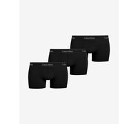 Boxer Calvin Klein Low Icon Coton Stretch noir pur (3 unités) - S