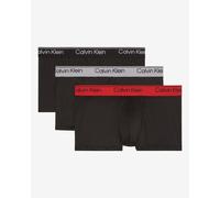 Boxer Calvin Klein Low Rise noir rouge gris (3 unités) - L