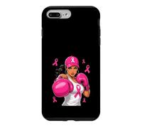 Boxer Cancer du Sein Rose Fighter Girl Coque pour iPhone 7 Plus/8 Plus