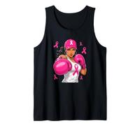 Boxer Cancer du Sein Rose Fighter Girl Débardeur