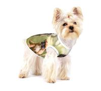 Boxer Chiens Chiots Animaux de Compagnie Chiens de Famille,T-Shirt sans Manches en Coton pour Animaux de Compagnie, Gilet Respirant, Extensible et Doux,L