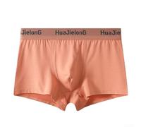 Boxer confortable en coton pour homme avec pochette respirante, sous-vêtement idéal pour un style de vie actif (XXXL rose)