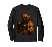 Boxer Cool pour Les Amoureux des Chiens de Boxe Manche Longue