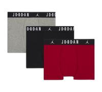 Boxer Core en coton Jordan Flight pour ado (lot de 3) Gym Red/Noir S