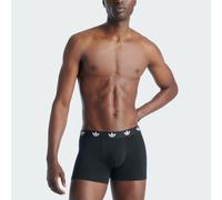 Boxer court coton Comfort Flex (lot de 3) Black / Medium Grey Heather / White S