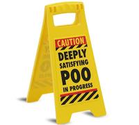 Boxer Créer Eau Panneau d'avertissement, en Plastique, Jaune