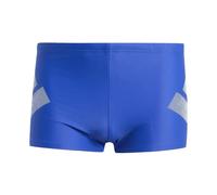 adidas Homme Big Bars Boxers Swimwear, Semi Lucid Blue/White, 40