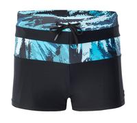 Boxer de bain Aquawave Tahu - black/sea print L