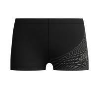Speedo Medley Logo Aquashort pour Garçon, Black/USA Charcoal, 11 années-12 années