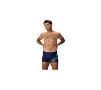 Speedo Short de bain Medley Logo Aquashort Bleu marine/Jaune M (UK34)
