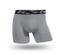 Boxer de course sportif respirant pour homme avec poche bombée et jambes anti-usure pour un usage quotidien (gris clair)