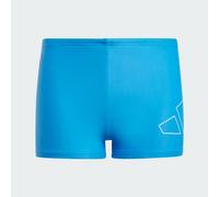 Boxer de natation Performance Big Bars Enfants Bright Royal / White 13-14A