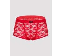 Boxer dentelle rouge XXL
