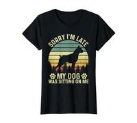 Boxer Désolé Je suis en Retard, Mon Chien était Assis sur Moi T-Shirt Graphique avec Valeur