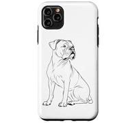 Boxer Dog Silhouette Man Best Friend Coque pour iPhone 11 Pro Max