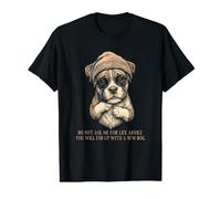 Boxer Don't Ask me for Life Advice Funny T-Shirt Graphique avec Valeur