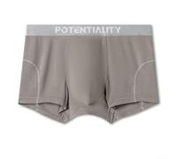 Boxer doux et respirant pour homme avec une grande élasticité, sous-vêtements confortables conçus pour le confort de la maison (gris, taille 2XL)