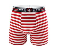 Boxer en Coton À Rayures Allongé pour Homme Été Taille Bas5/6 De Longueur pour Athlétisme CourÀ Pied Anti-Frottements sous-Vêtements D'Entraînement pour Homme Modèle Sportif De Boxer Long