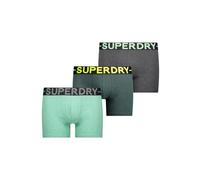 Boxer en coton bio Boxer Superdry (x3) Noir S