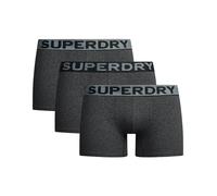 Boxer en coton bio Boxer Superdry (x3) Noir S