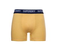 Boxer en coton bio Superdry (x2) Jaune S