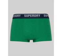 Boxer en coton bio Superdry (x2) Vert XL