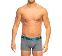 Boxer en coton biologique Superdry (x2) Noir S