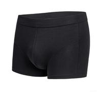 Boxer en coton élasthanne respirant pour homme - Doux et extensible - Avec support de poche - Taille M - Noir