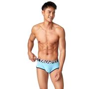 Boxer en coton extensible pour homme pour un usage quotidien, le sport, caleçons boxeurs confortables pour hommes, bleu ciel, XX-Large