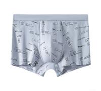 Boxer en coton respirant pour homme avec pochette, matériau doux et extensible pour un confort quotidien (taille XL, bleu clair)