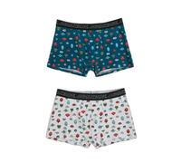 Boxer en coton stretch Star Wars Alien Species (x2) Bleu M
