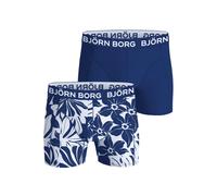 Boxer en mÃ©lange de bambou et de coton BjÃ¶rn Borg (x2) Bleu M